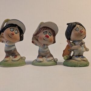 Golf Figurines ,lot of 3